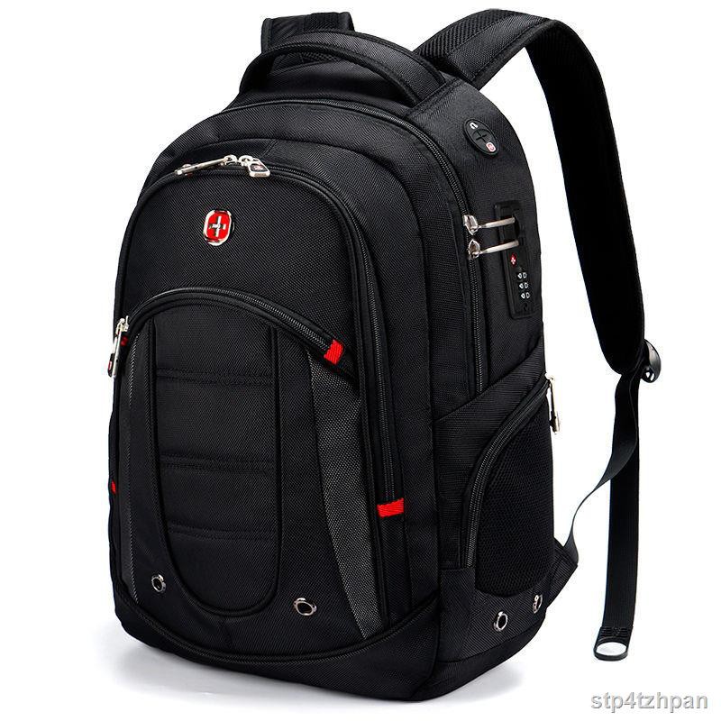 Swiss Army Knife Backpack Male Largecapacity Computer Antitheft