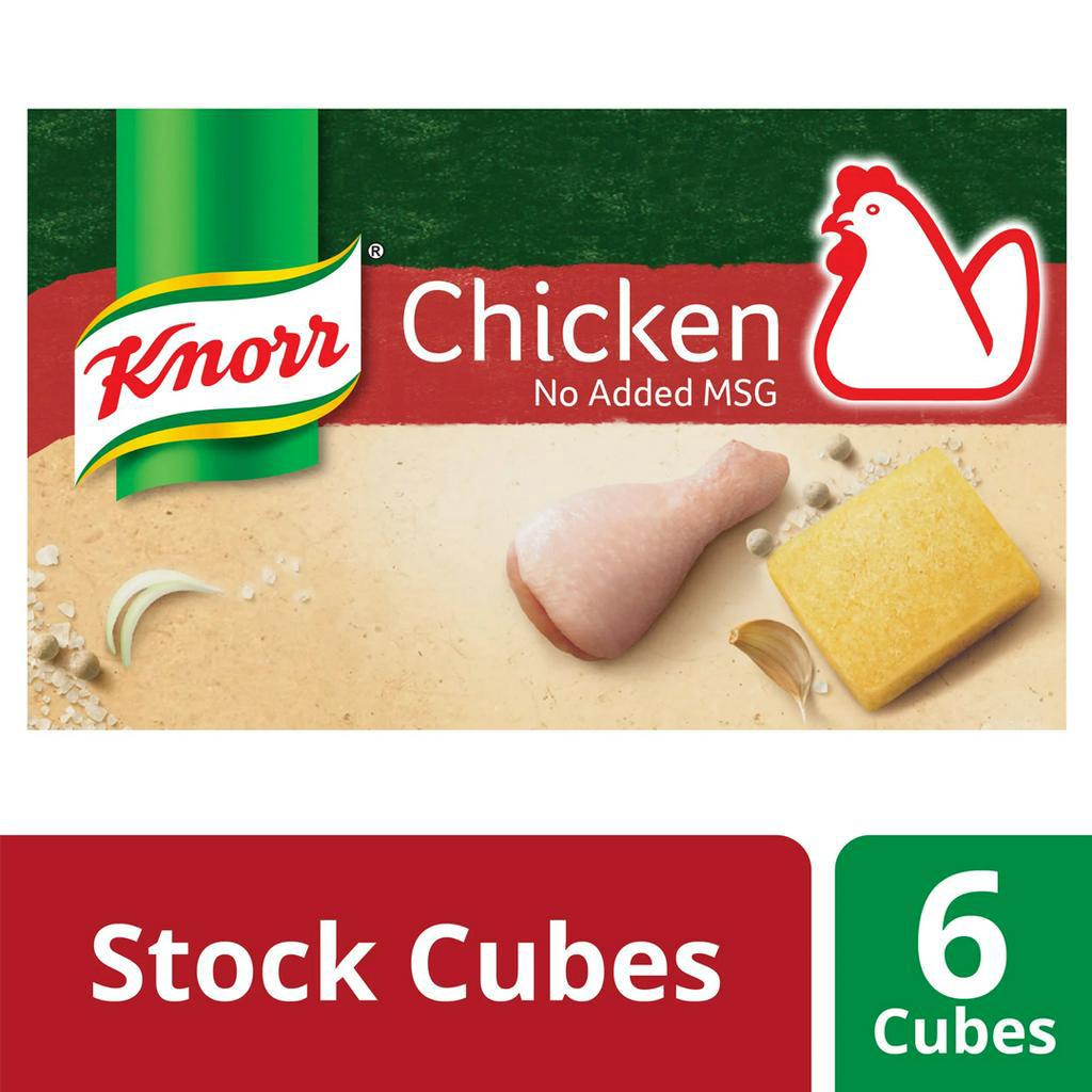 Knorr Cube Chicken / 10g x 6 Cubes (NO MSG ADDED) Shopee Singapore