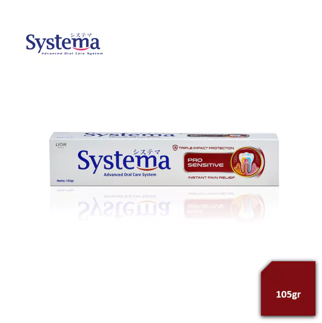 Systema Pasta Gigi Pro Sensitive Tube 105 gr - Gambar 4