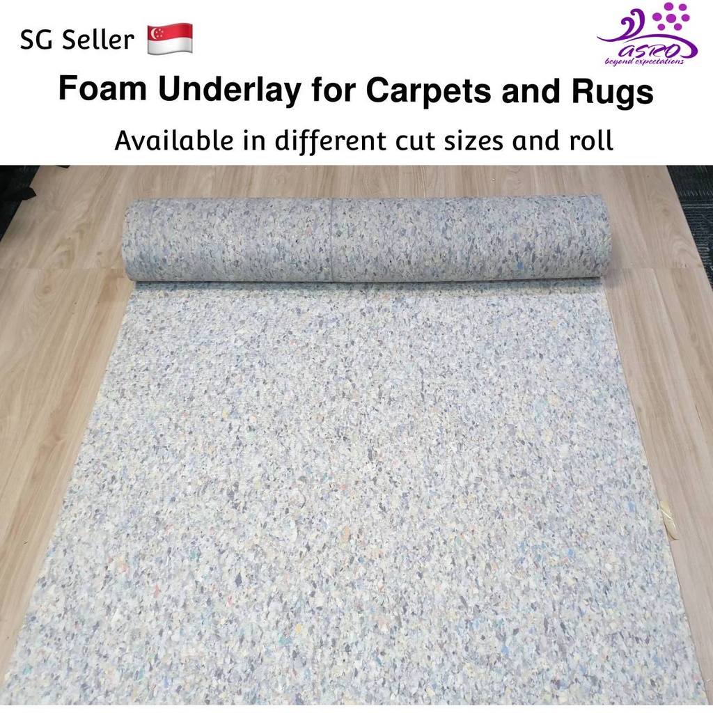 Carpet underlay (SG) Rug Underlay Foam underlay Cushion Underlay Cushion below carpet Mat
