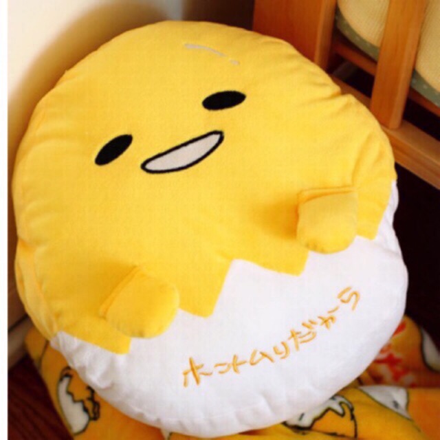Gudetama Pillow Pillow Blanket Doll, Cute Egg Shopee Singapore