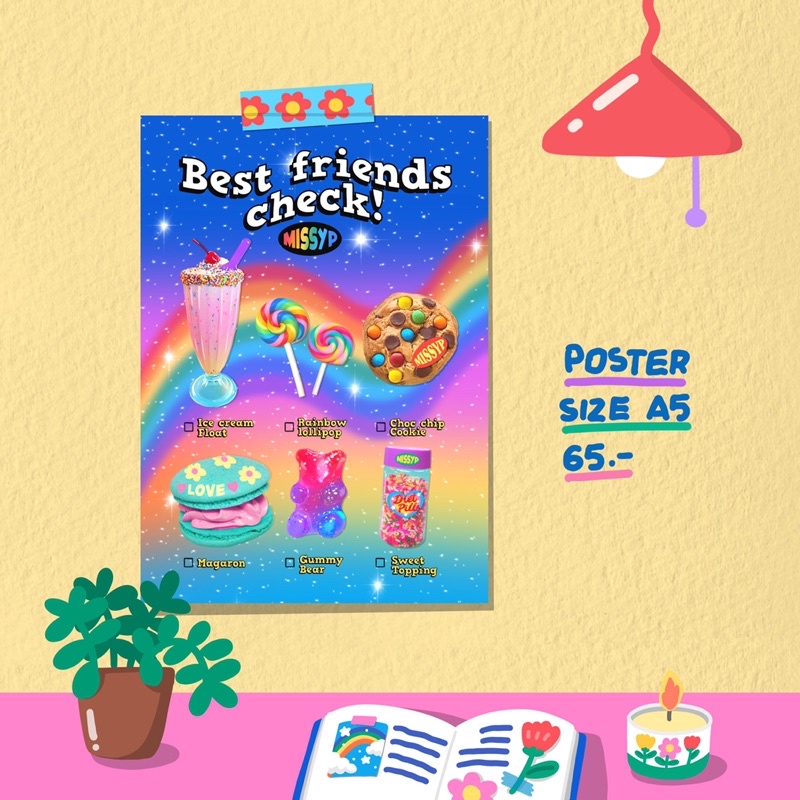 Poster best friend check | Shopee Singapore