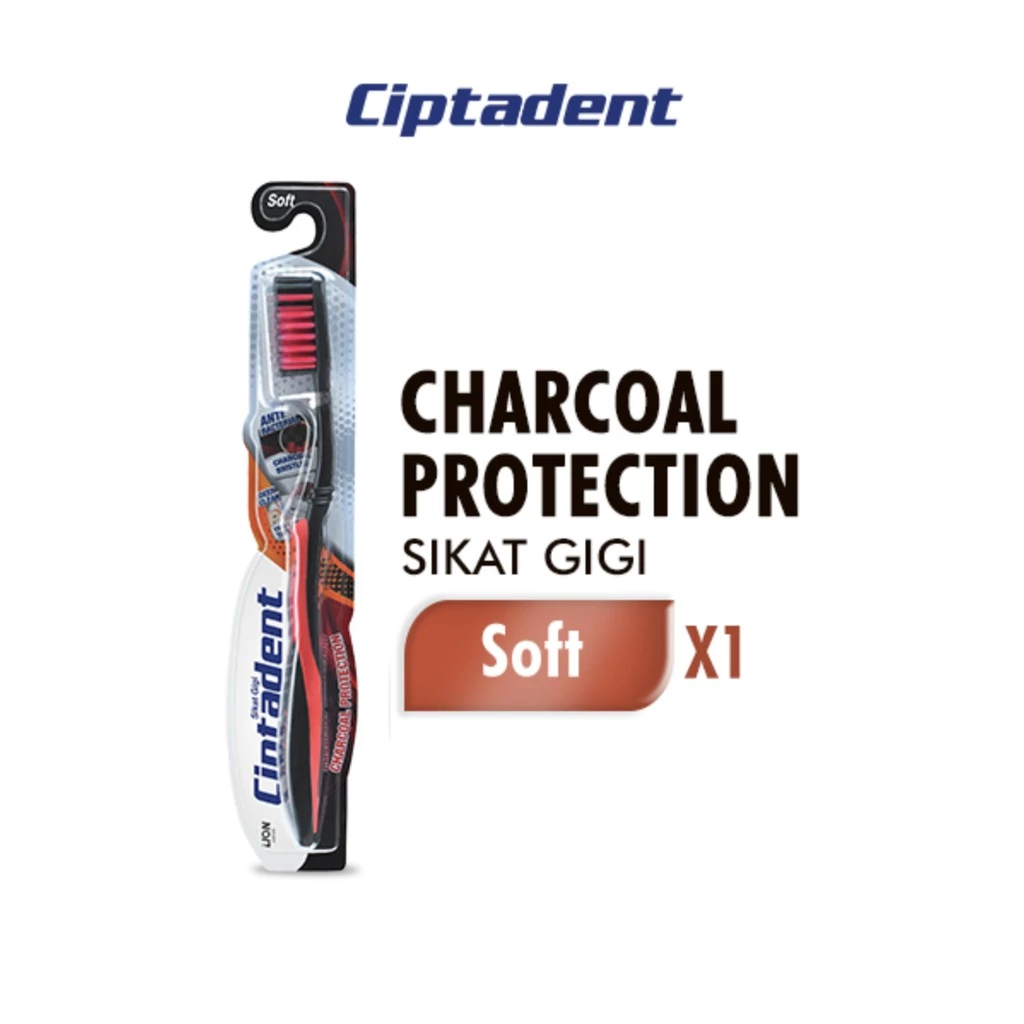 Ciptadent Toothbrush Charcoal Protection - Gambar 3
