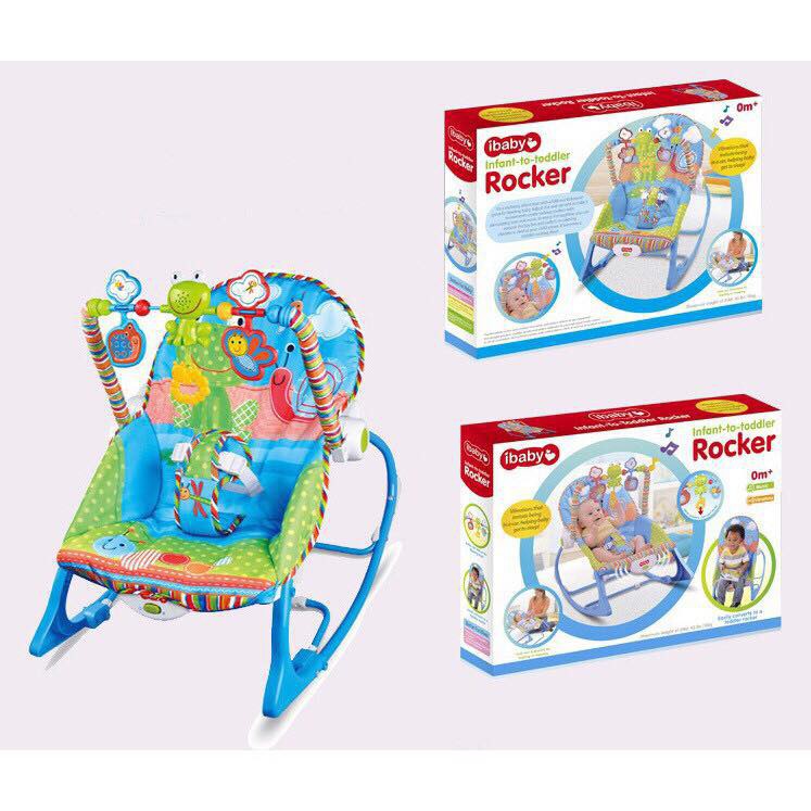 Ibaby vibrating chair, helping your baby sit down and play (with music