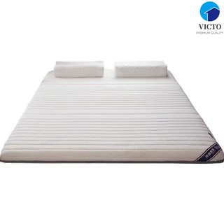 VESCOVO memory foam mattress pad bed topper thicken massage