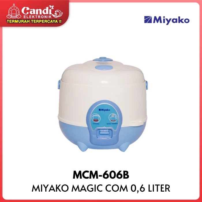 MIYAKO Magic Warmer Penanak Nasi 0,6 Liter MCM-606B