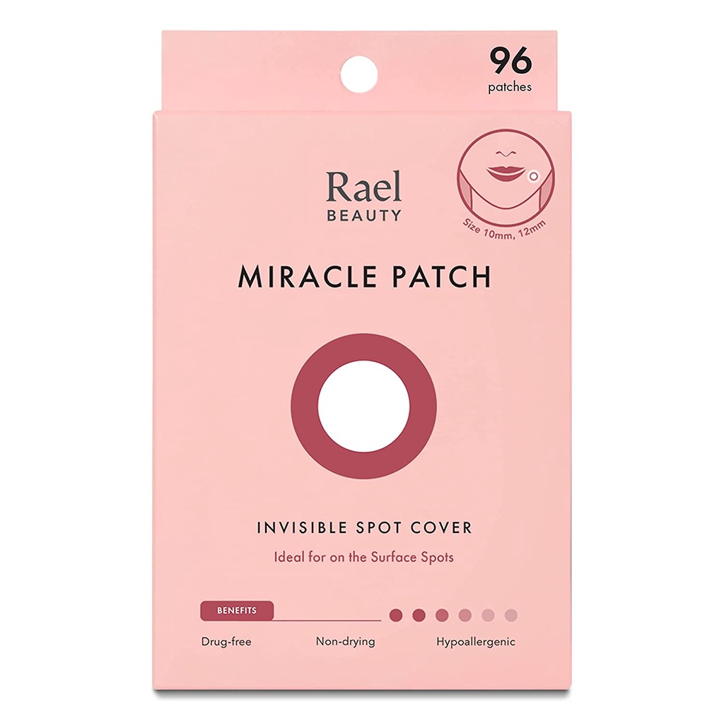 Rael Pimple 96 Patches, Miracle Invisible Spot Cover - Hydrocolloid ...