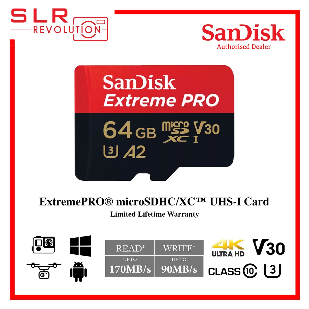 Sandisk extreme pro on sale a1