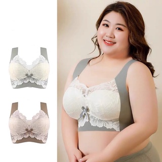 Plus Size Bra Big Cup D E 40-48 Wired Bras No Foam Thin Soft Material  Highly Elastic Especially for Big Size Lady
