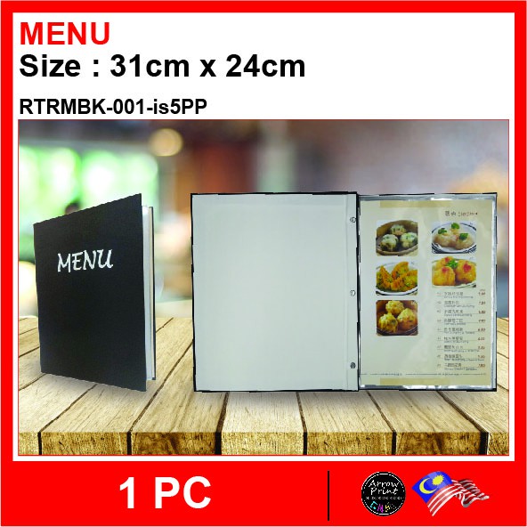 Menu Book / Color Menu / Restaurant Menu | Shopee Singapore