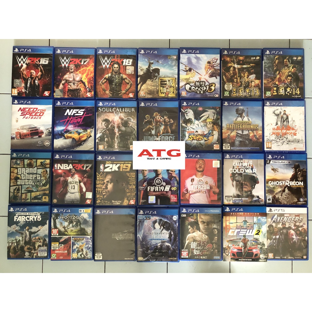 PS4/PS5 DISC GAMES /PHYSICAL DISC PLAYSTATION 4/PLAYSTATION 5(USED GAME ...