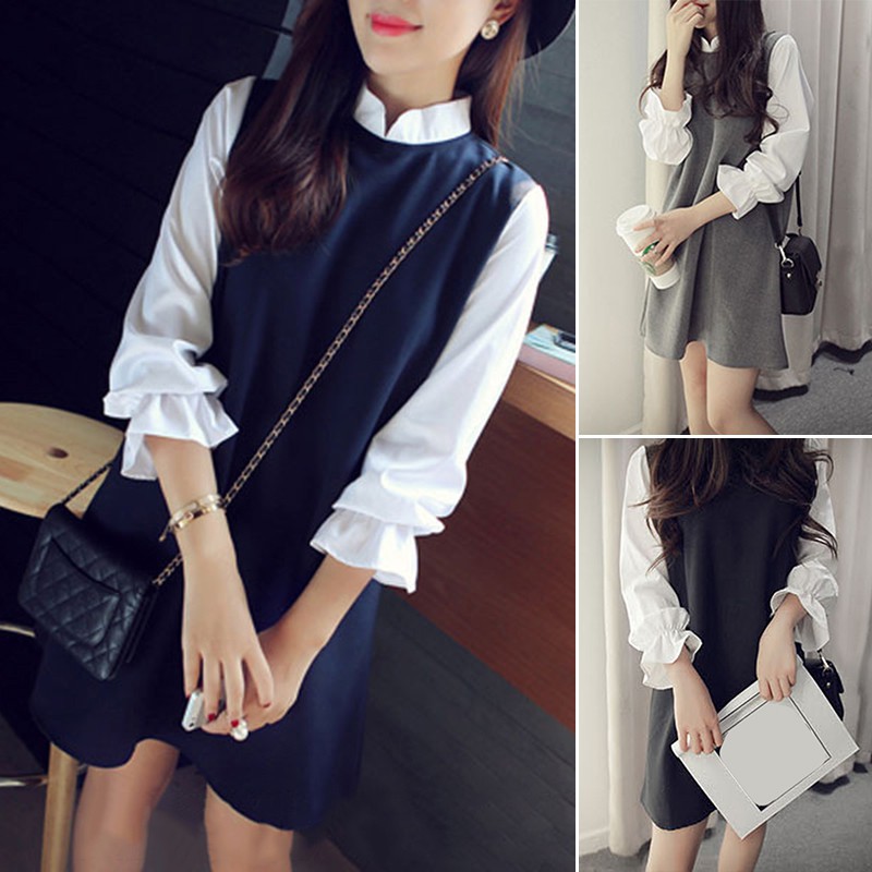 Korean semi store formal attire female