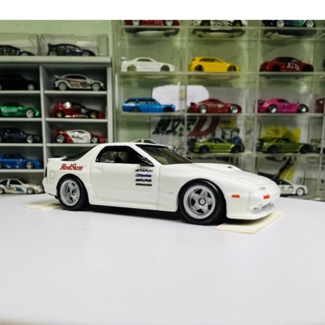 Hot Wheels 89 Mazda RX-7 FC3S Ryosuke Initial-d custom | Shopee Singapore
