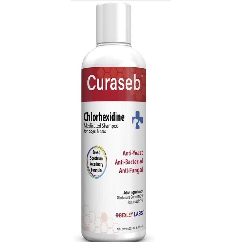 Curaseb chlorhexidine spray shop for dogs & cats