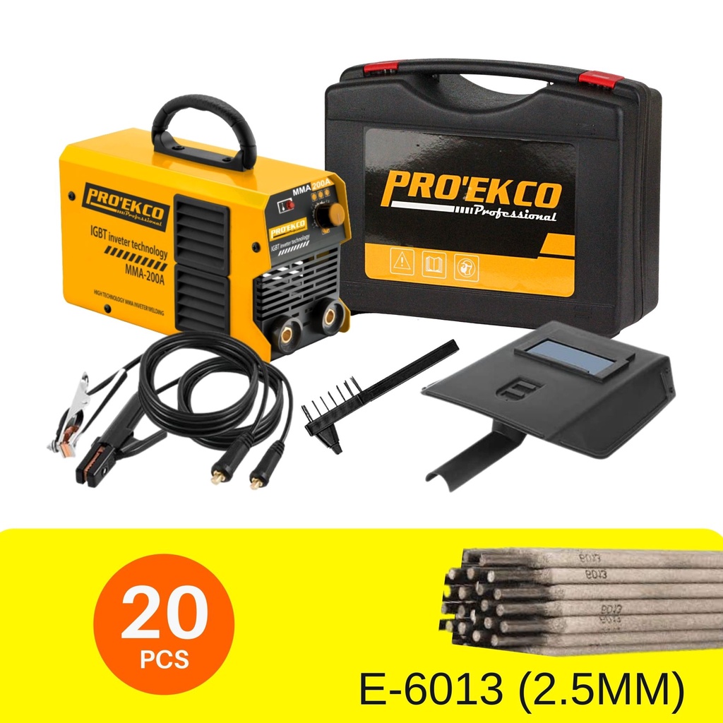 PRO' EKCO MMA-200A/PT IGBT Inverter Welding Machine 20-200A with ...