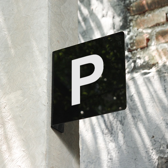 INPI HOUSE Signage Parking Area - Parking Area Sign - Wall Sign ...