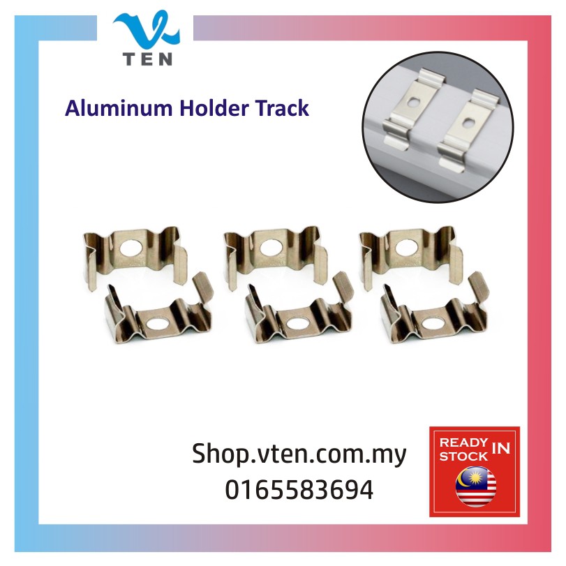 Clip For LED Strip Light Install Aluminium Holder Channel Track For LED ...