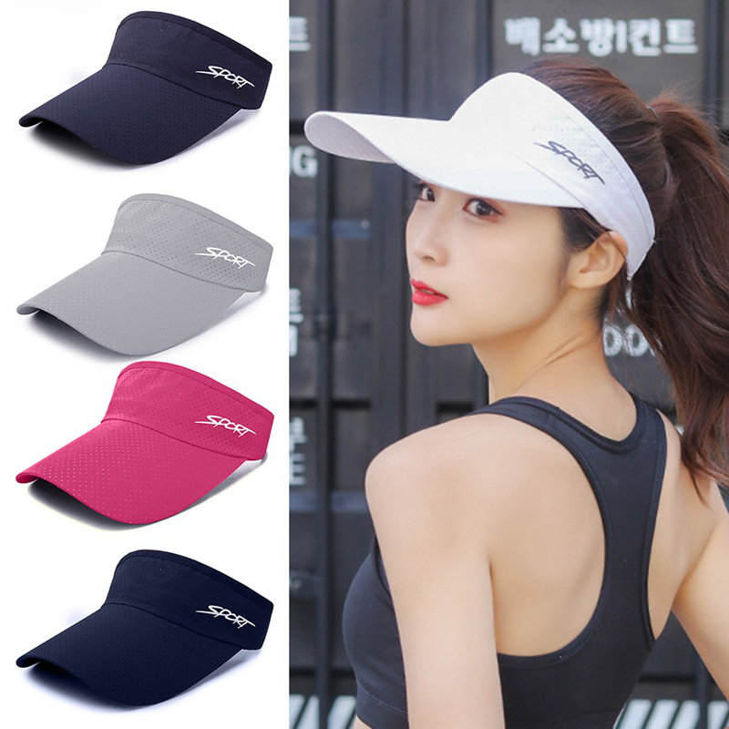 FQ Adjustable Unisex Men Women Plain Sun Visor Sport Golf Tennis ...