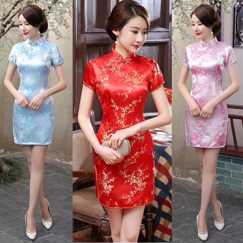 Chinese traditional dress on sale cheongsam