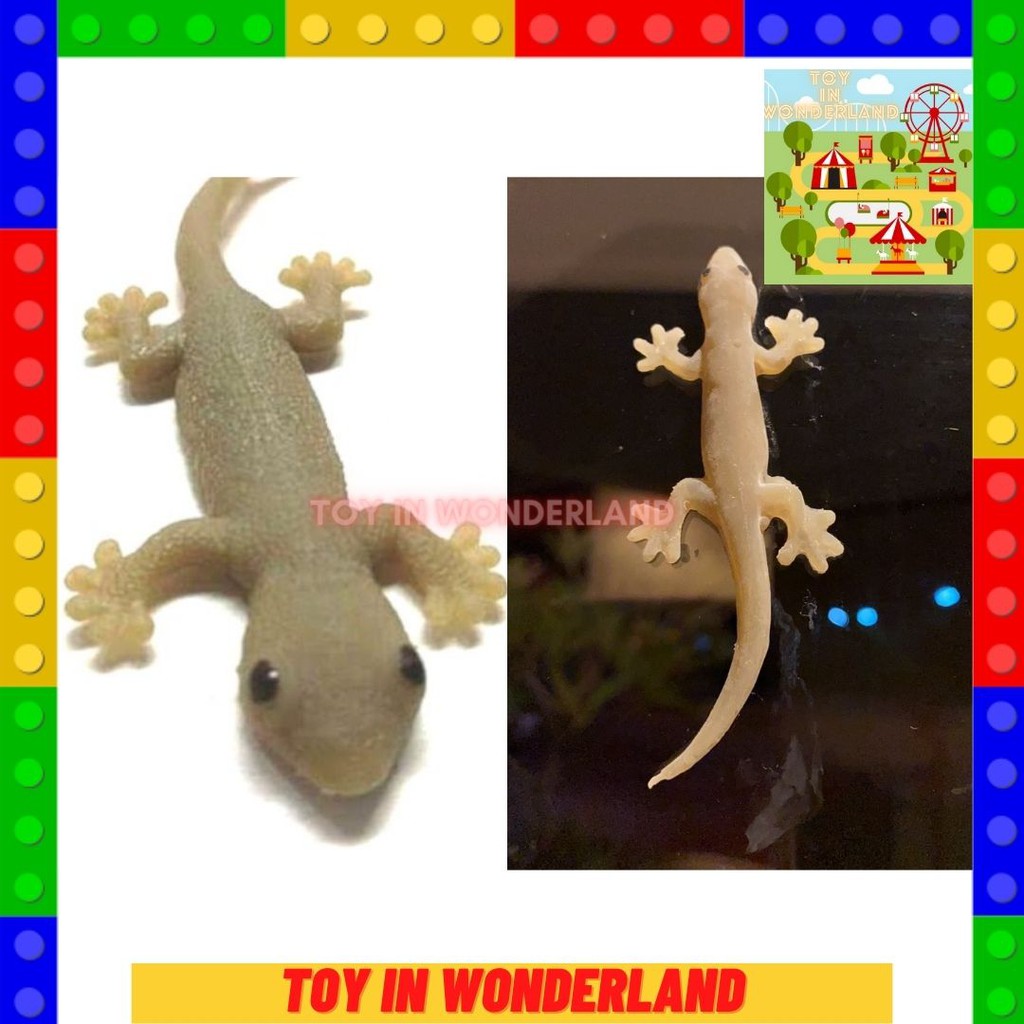 Express Delivery ️Fake Lizard Teasing Friends Black-Eyed Very Realistic ...
