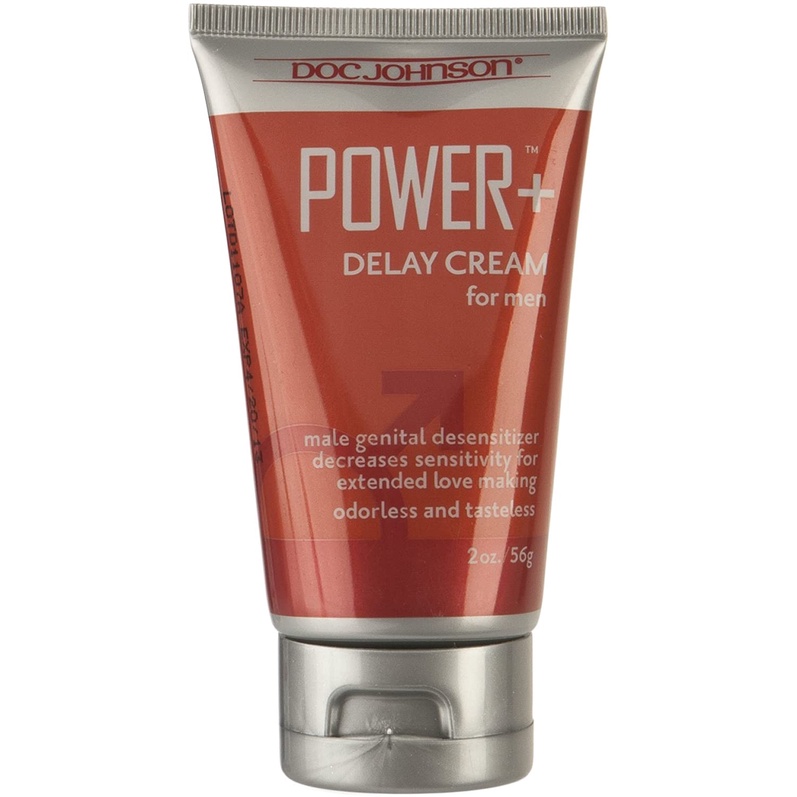 Doc Johnson Signature Costmetics - Power + Delay Cream for Men - Male ...