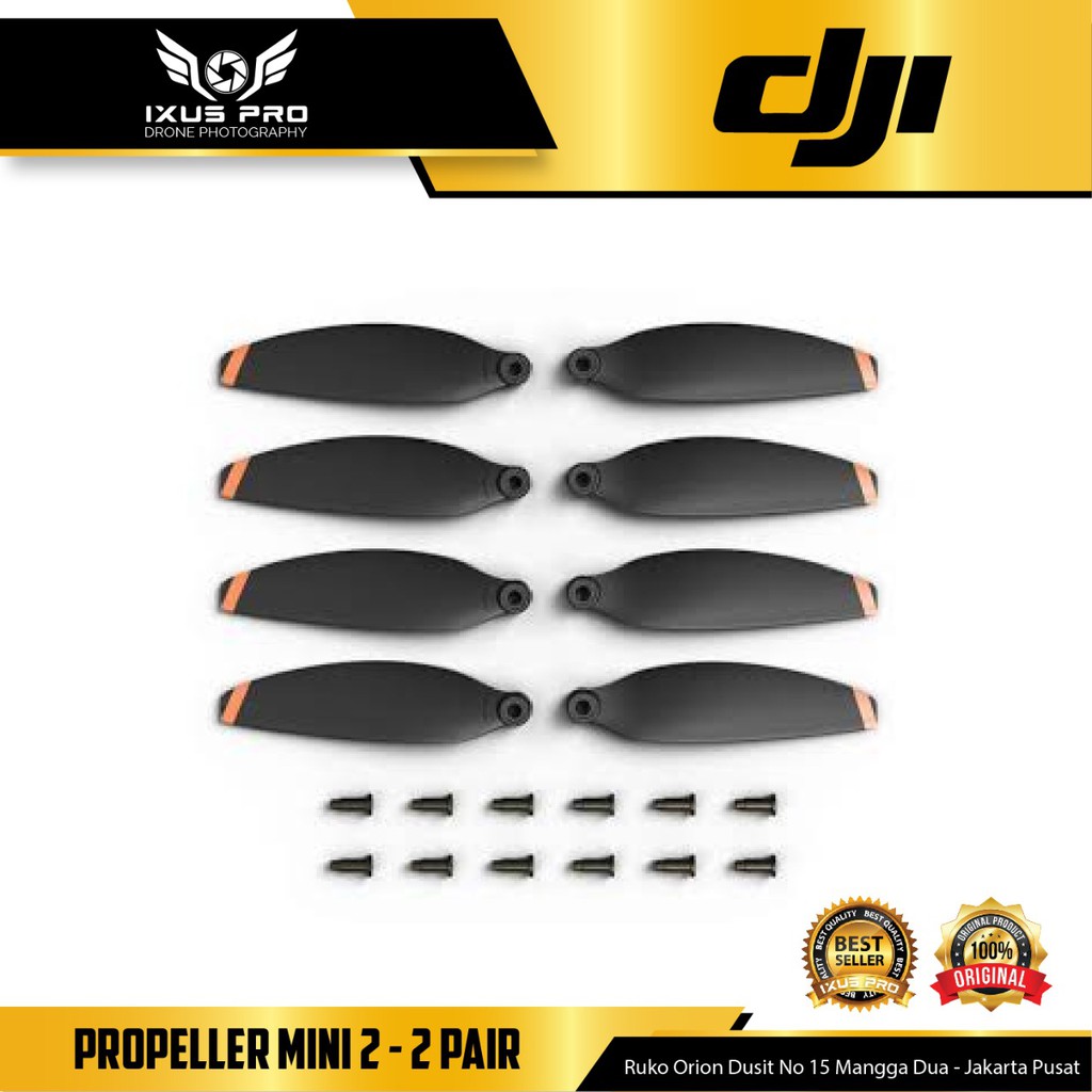 Mavic Mini 2 Propellers, 2 Pair Original DJI Propellers for Mini 2 ...