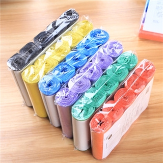 5pcs Solid Color Large Garbage Bag