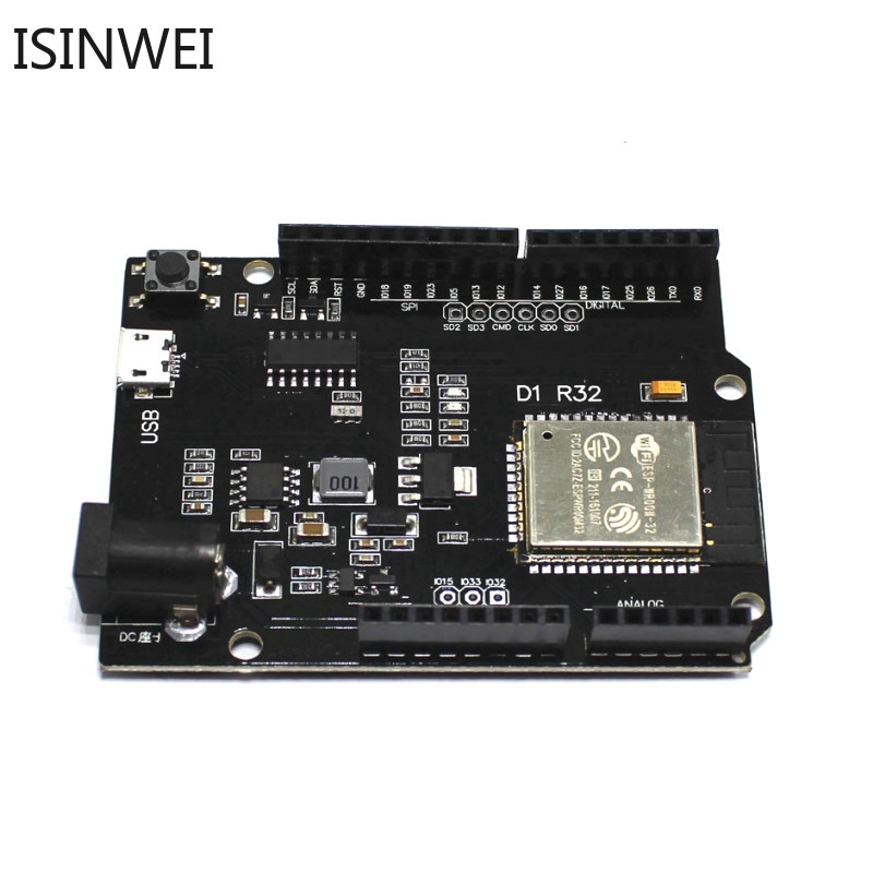 WiFi & Bluetooth ESP32 4MB Flash UNO D1 R32 CH340G Development Board ...
