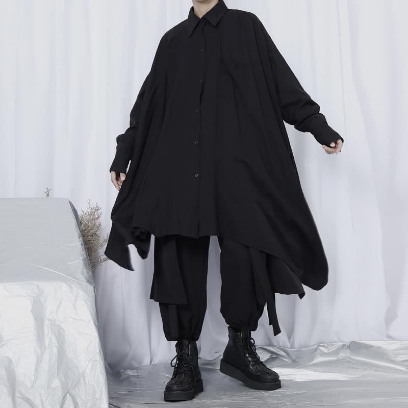 Yohji Yamamoto Dark Irregular Clothes Windbreaker Small Cool Handsome ...
