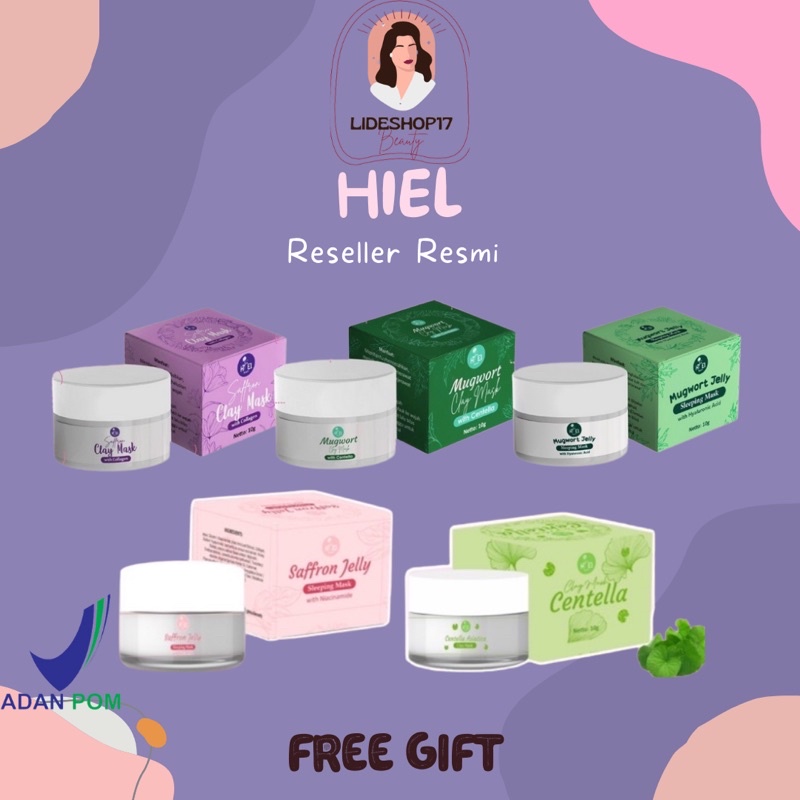 Ready To Send ^ SAFFRON JELLY SLEEPING MASK BY HIEL / Classic MASK