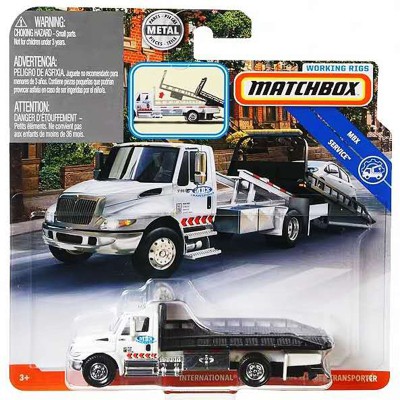 HOTWHEELS MATCHBOX WORKING RIGS DIE CAST CONSTRUCTION DURASTAR FLATBED ...