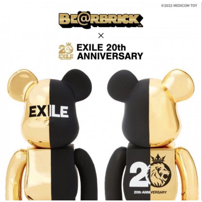 BE@RBRICK×EXILE 20th 100% & 400% 限定品