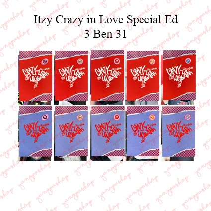 READY / SET] ITZY SPECIAL EDITION CRAZY IN LOVE ISJI PHOTOBOOK