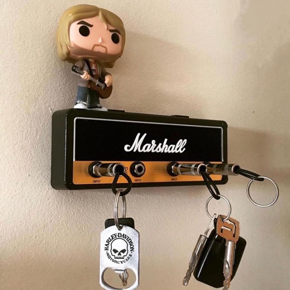 Llavero Marshall Jack Rack Ii Keyholder + 4 Plugs High Quali