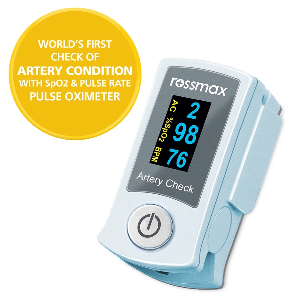 ROSSMAX 3-in-1 Artery Check / SpO2 / Pulse Rate Monitor SB200/SB210 ...