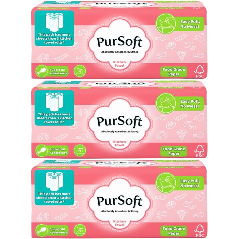 PurSoft Kitchen Wet Wipes