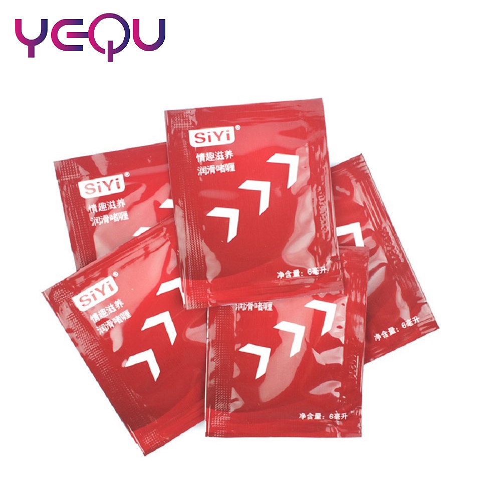 [On Sale ] YEQU Packet Lubricant Anal Lube Vaginal Massage Gel 6ml/pack