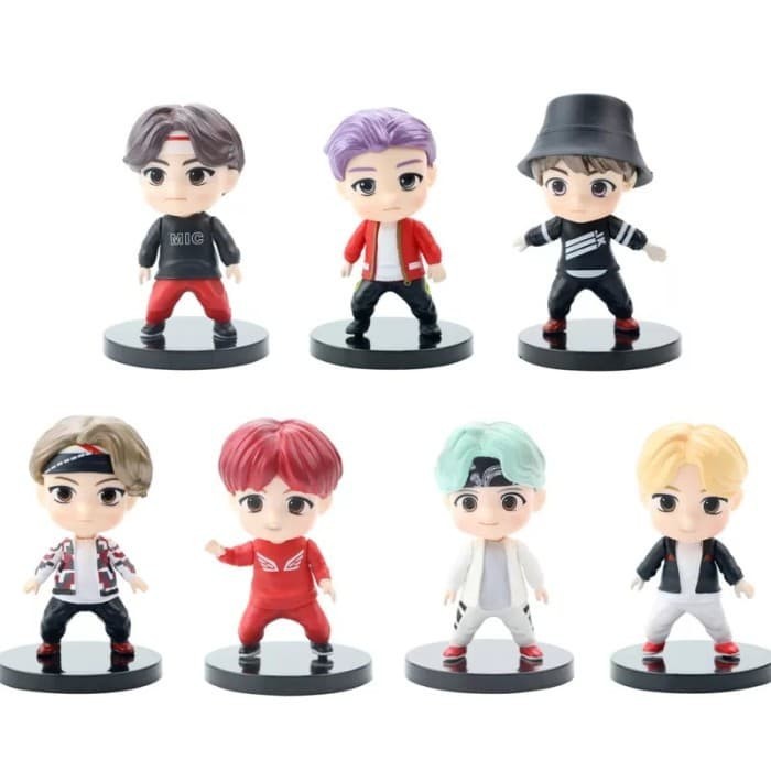 BTS BT21 TINYTAN ARMY BANGTAN BOYS KPOP IDOL DISPLAY ACTION FIGURE ...