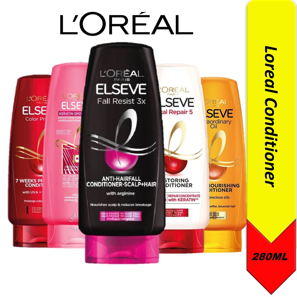 Loreal Conditioner, 280ML Shopee Singapore
