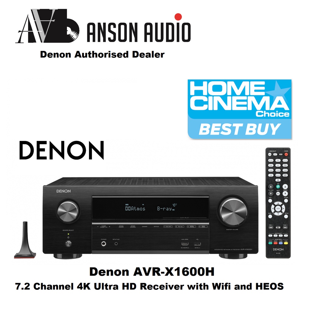 DENON AV アンプAVR-X1600H 保証付 - アンプ