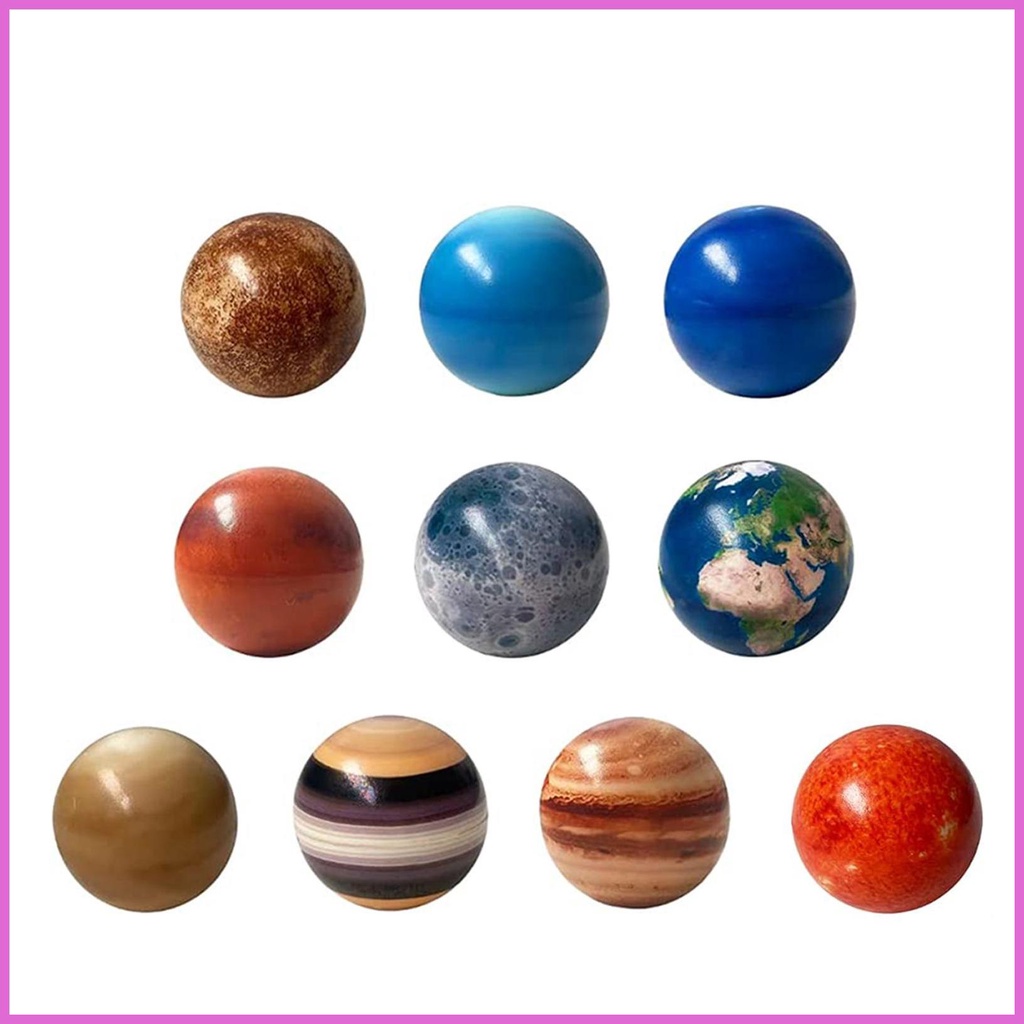 10Pcs Solar System Squeeze Balls Planets Stress Balls Solar System ...