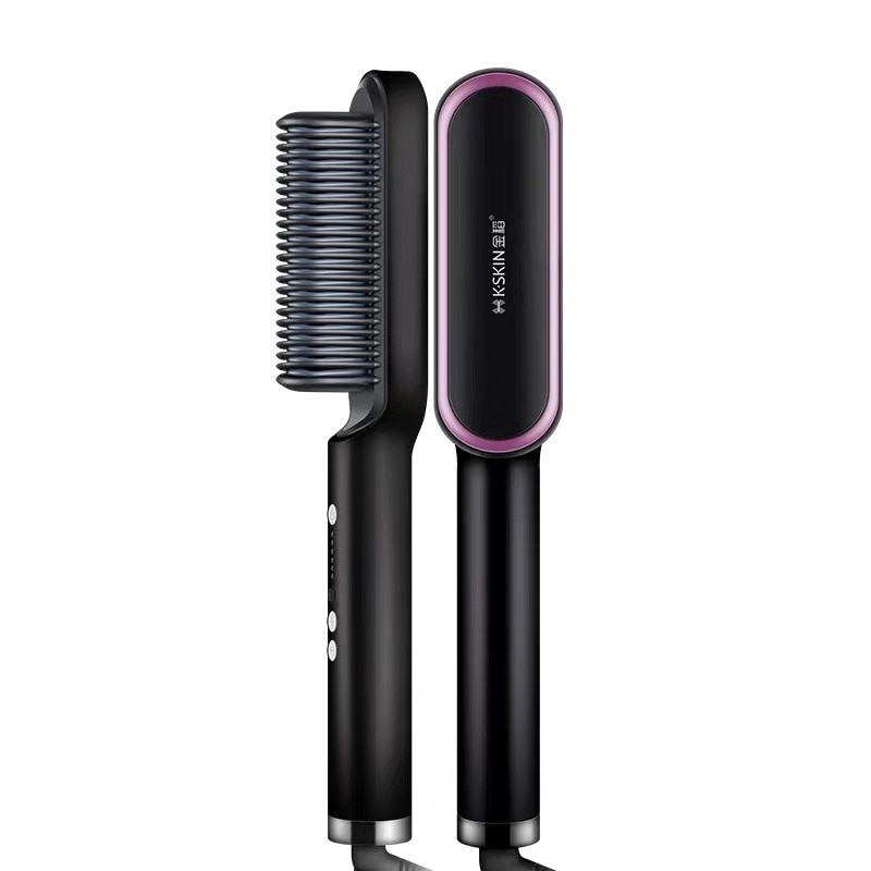 Electric heated hair outlet brush