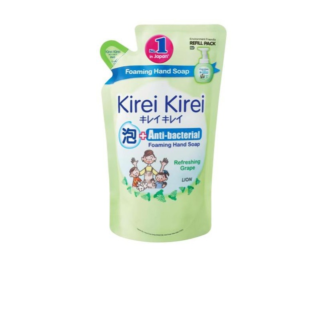 Kirei Kirei Anti Bacterial Hand Soap Refill Refreshing Grape 200ml