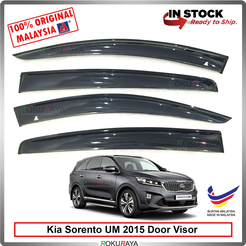 Kia Sorento UM (3rd Gen) 2015 AG Door Visor Wind Deflector Air Press ...