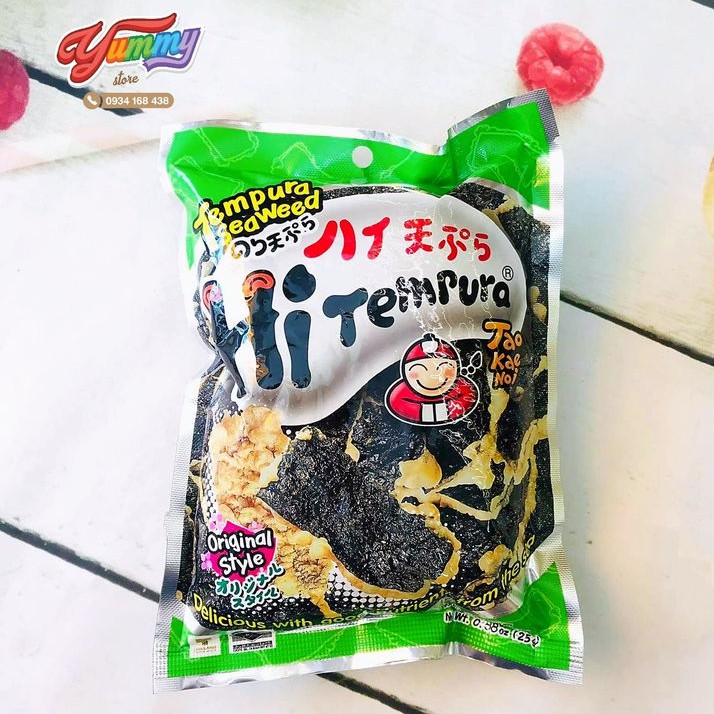 Seaweed Snack Hi Tempura Shopee Singapore
