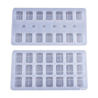 Mahjong Resin Molds-mahjong Tiles Silicone Mold-silicone 