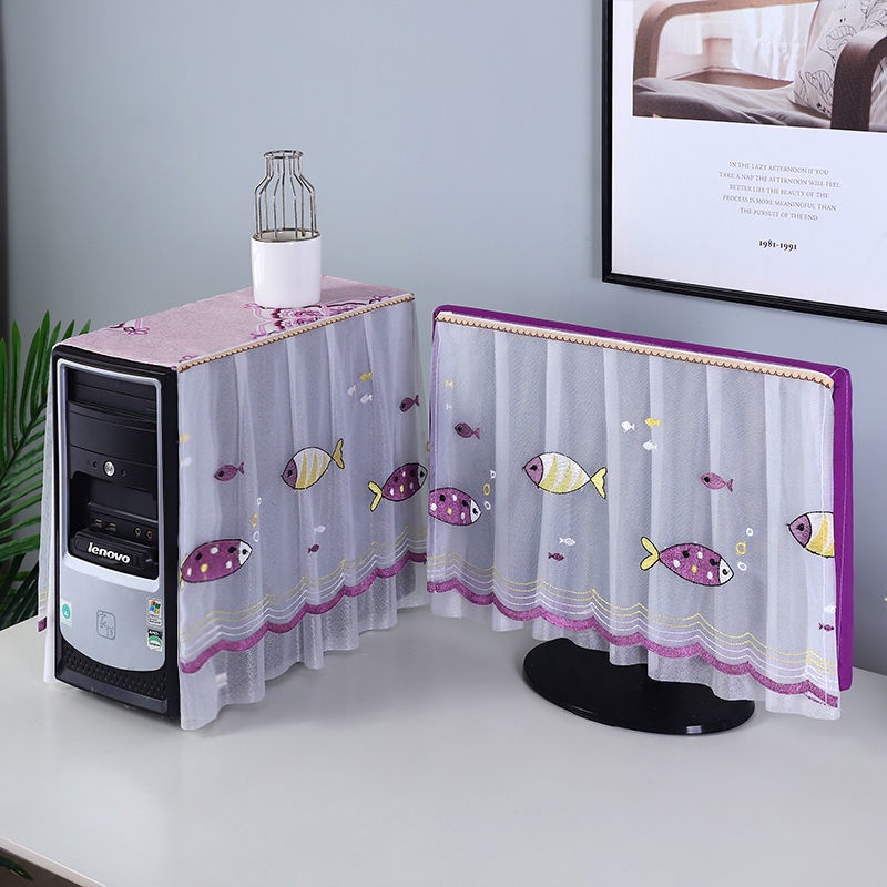 Desktop Computer Dust Cover/Turn On NonPickUp Lcd Display Cover Cloth