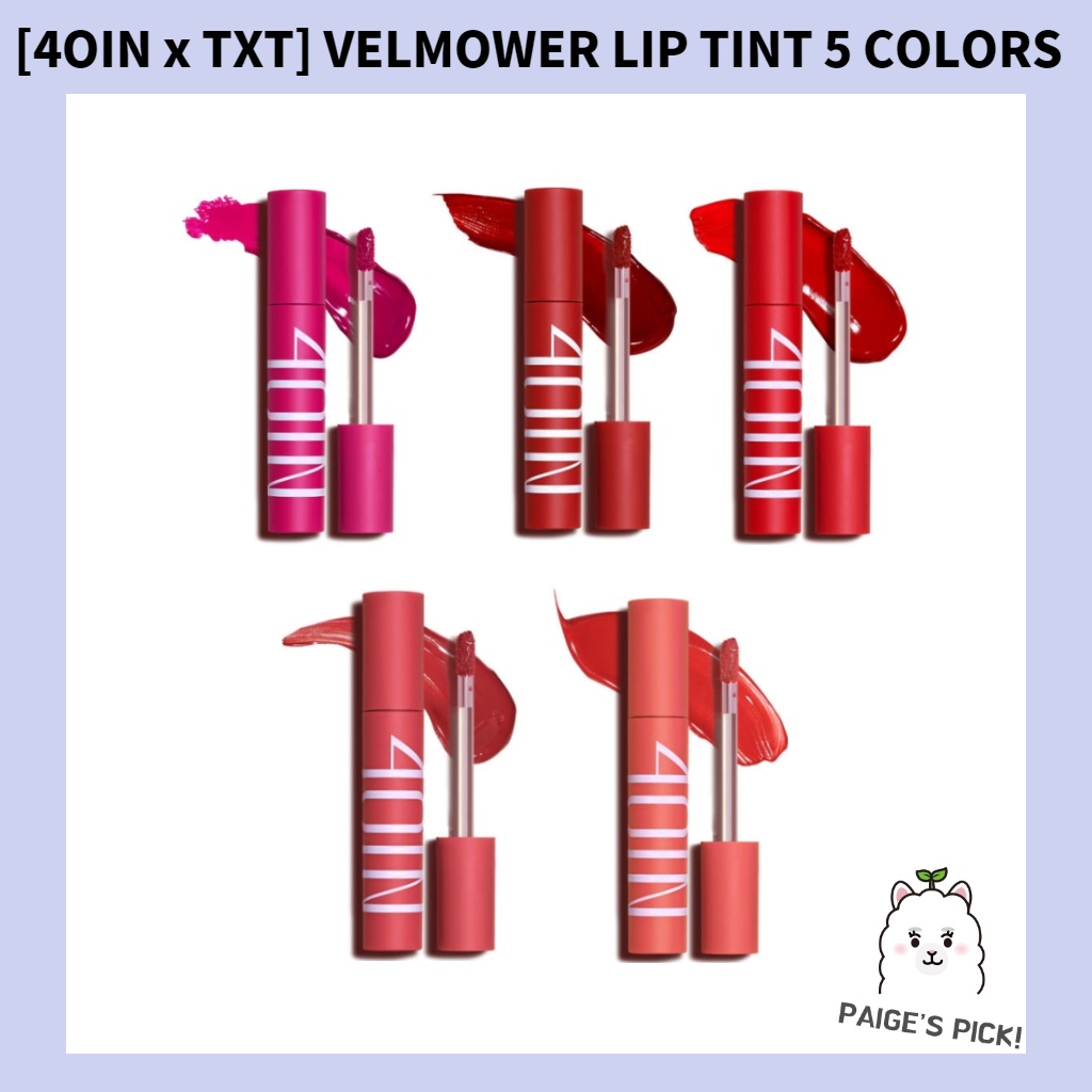 4OIN x TXT] TOMORROW X TOGETHER (TXT) for 4OIN Velmower Lip Tint