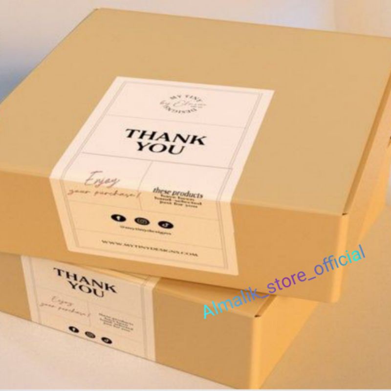 Seal Stickers Jars long boxes Food cookies cups drinks olshop name ...