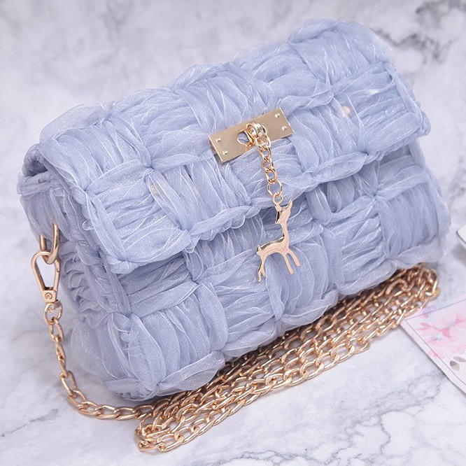 Plastic discount canvas clutch